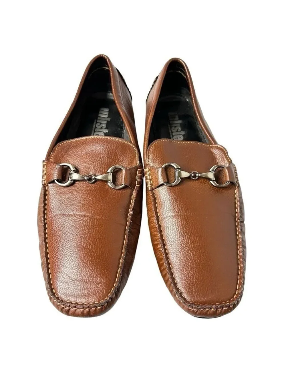 Unlisted by Kenneth Cole Men’s Brown Slip On Driver Shoes Size 10.5 M